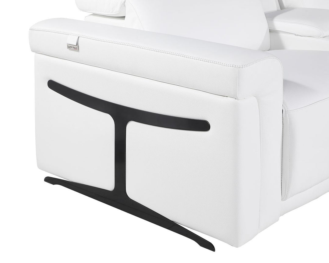 1126 - 8-Piece Modular Power Reclining Sofa & Loveseat Set In With 5 Power Recliners & Power Headrests