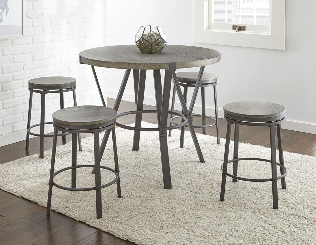 Portland - Counter Stool - Gray