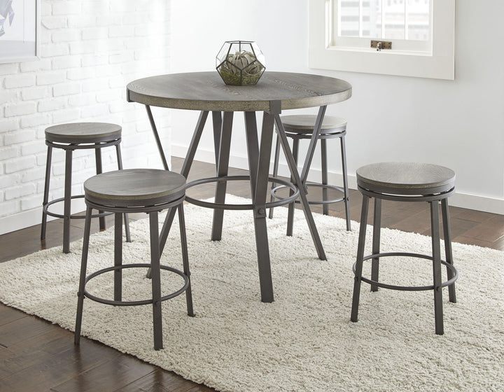 Portland - Counter Stool - Gray