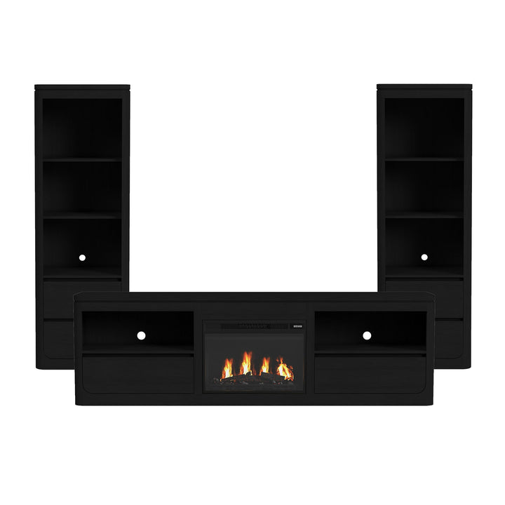 Rosalie - 4 Piece Entertainment Unit With 82" TV Console