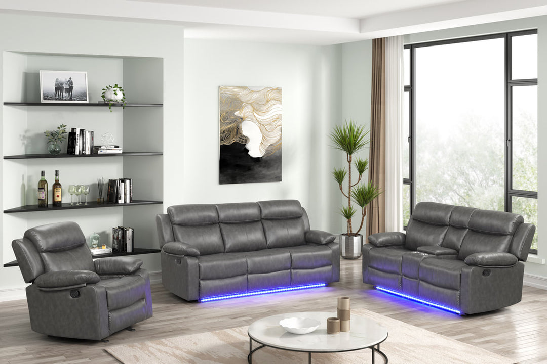 Aiden Brown- 3PC Reclining Set