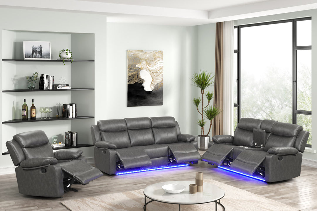 Aiden Brown- 3PC Reclining Set