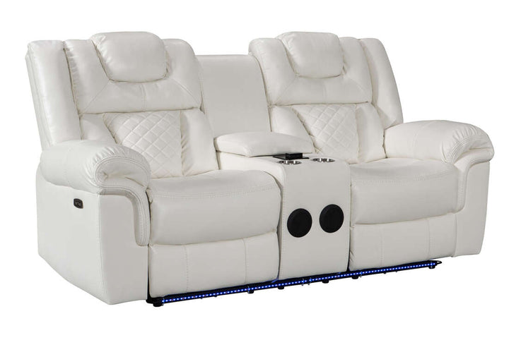 Alexa White - 3PC Power Reclining Set