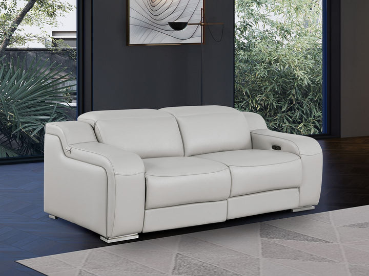 1116 - 2-Piece Modular Power Reclining Loveseat In With 2 Power Recliners & Power Headrests