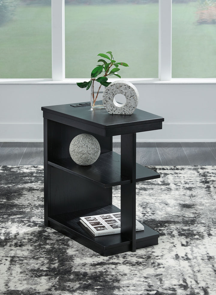 Winbardi - Black - Chair Side End Table