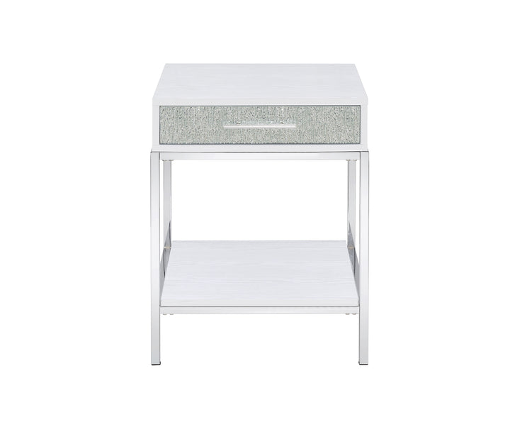 Mirage - Side Table - White