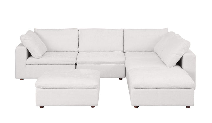 1100 - 6-Piece 3-Seat Sectional (Italian Fabric)