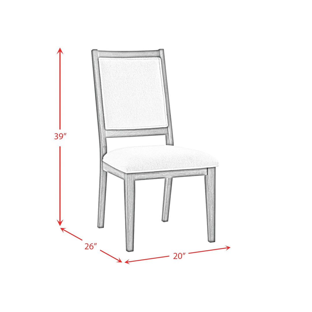 Versailles - Contemporary Standard Height Round Dining Set