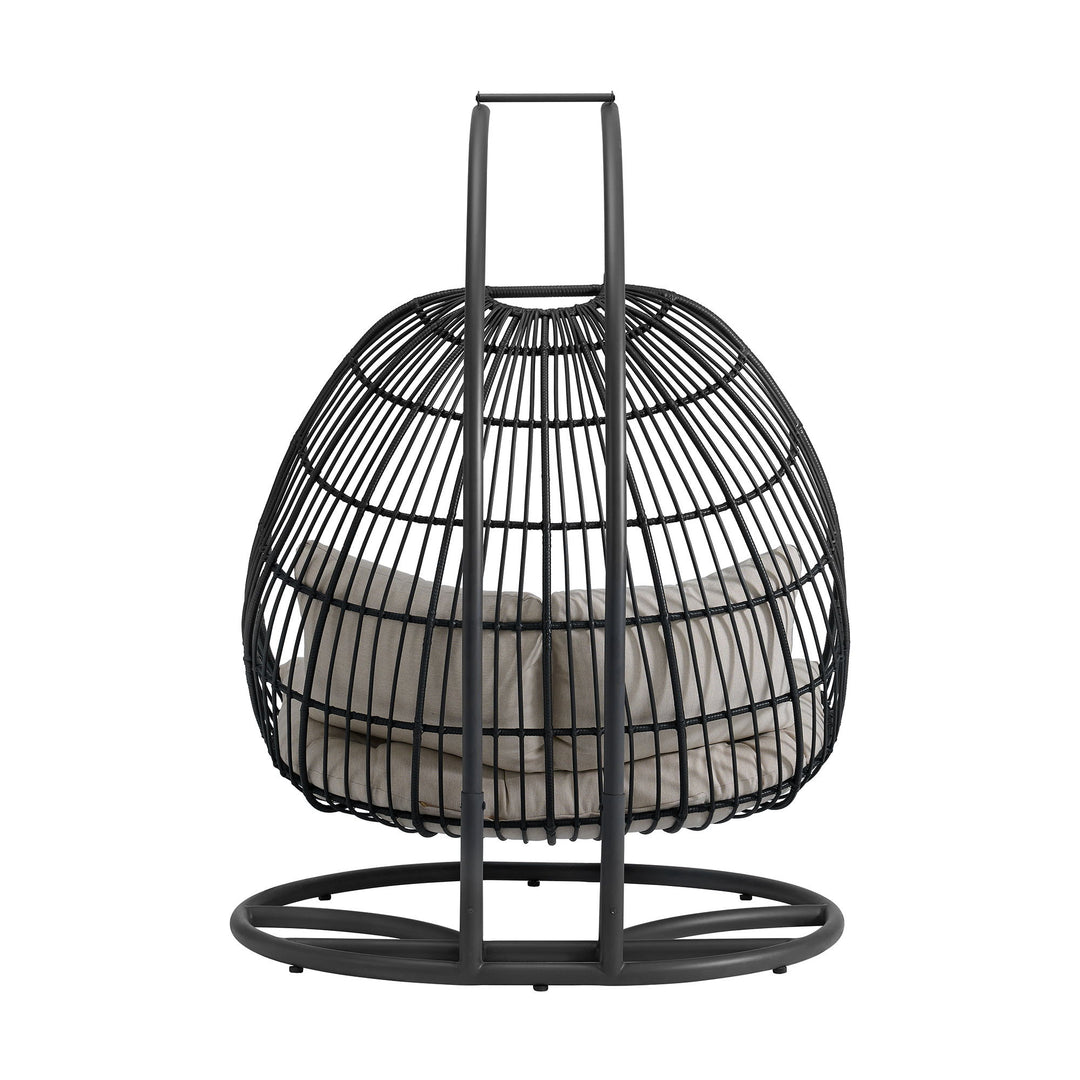 Playa - Double Swing Chair Complete - Dark Gray