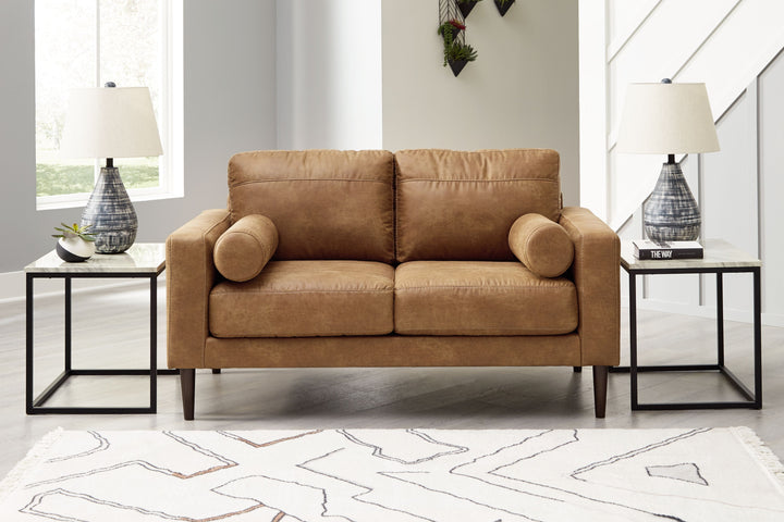 Telora - Caramel - Loveseat