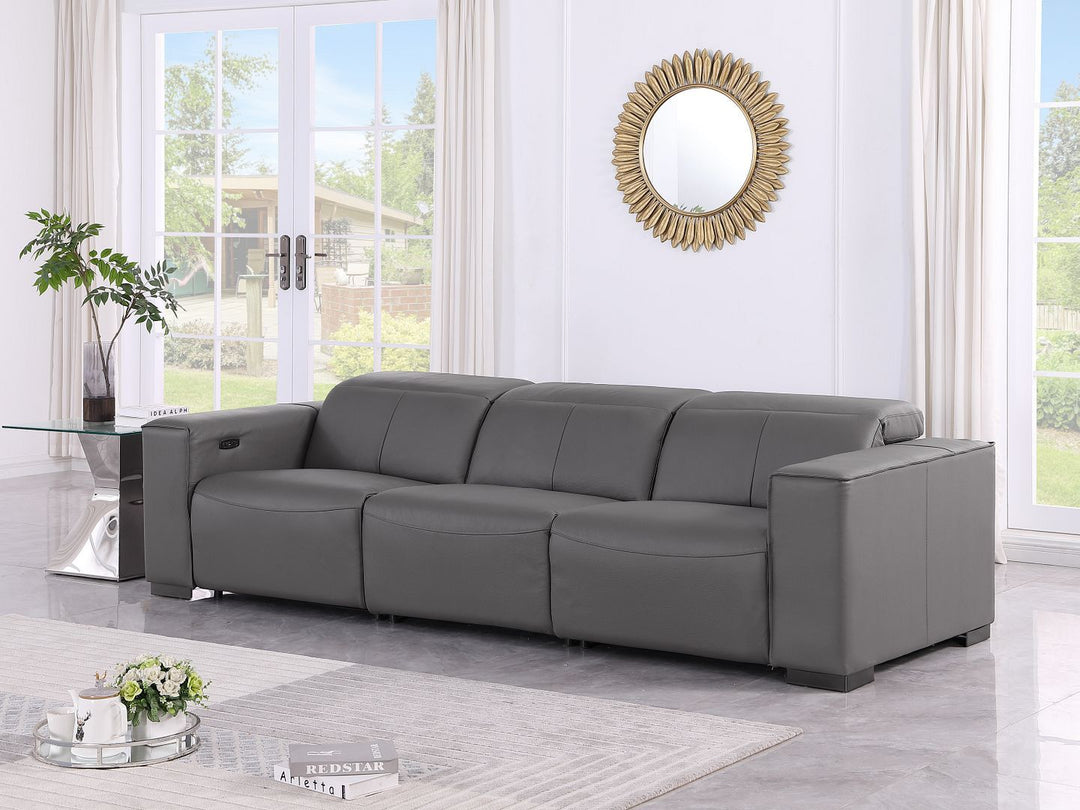 1208 - Three Power Reclining Sofa