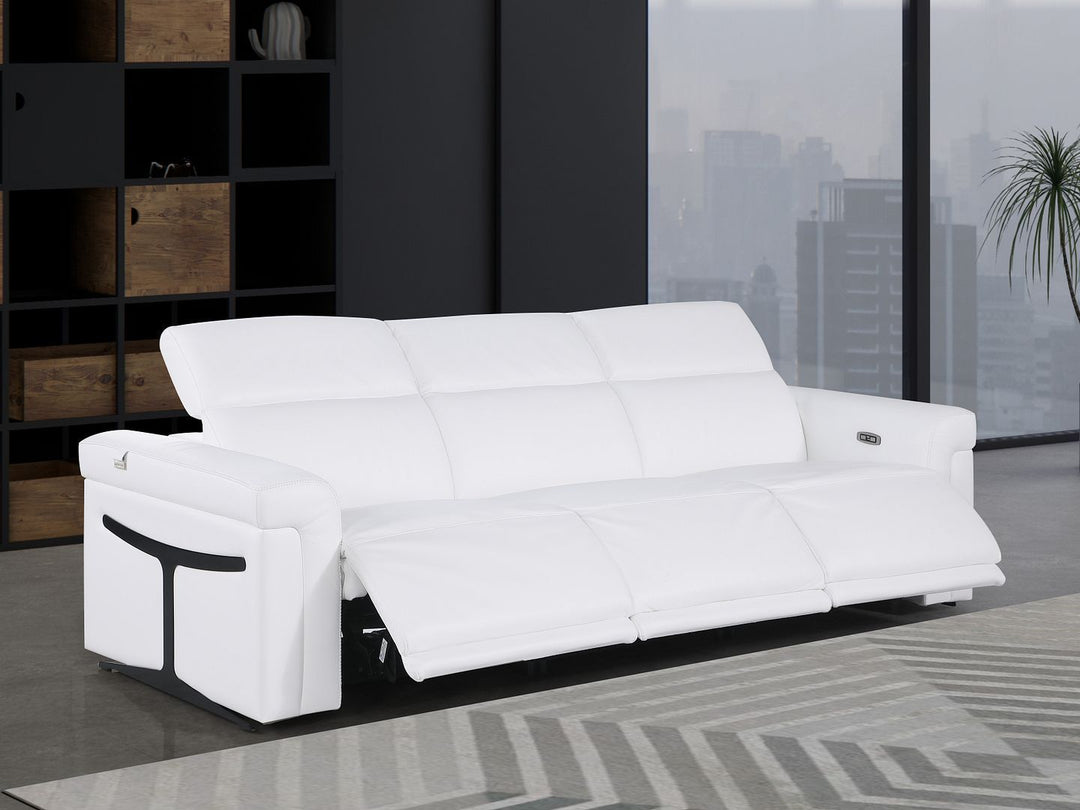 1126 - 3-Piece Modular Power Reclining Sofa In With 3 Power Recliners &amp; Power Headrests