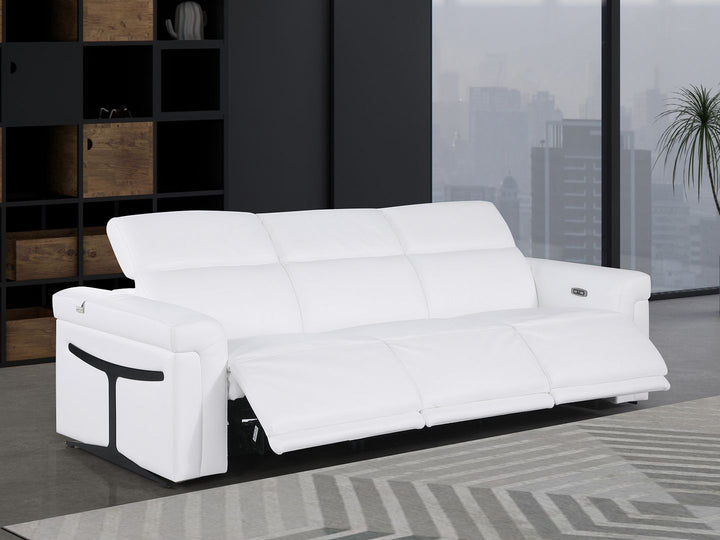 1126 - 3-Piece Modular Power Reclining Sofa In With 3 Power Recliners &amp; Power Headrests