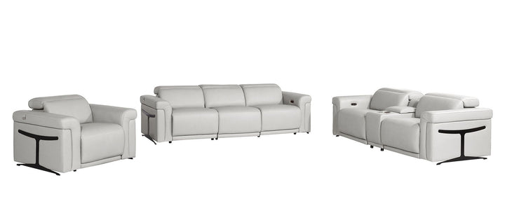 1126 - 7-Piece Modular Power Reclining Sofa, Loveseat &amp; Chair Set In With 6 Power Recliners &amp; Power Headrests