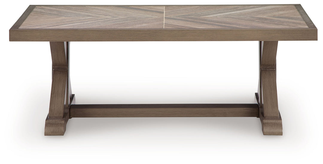 Laguna Heights - Rectangular Cocktail Table - Beige