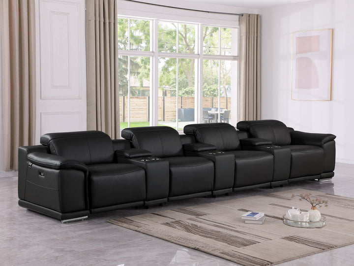 9762 - 7-Piece Modular Power Reclining Sofa With 4 Power Recliners
