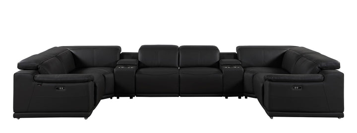 9762 - 8-Piece U Shaped Sectional Sofa With 2 Power Recliners