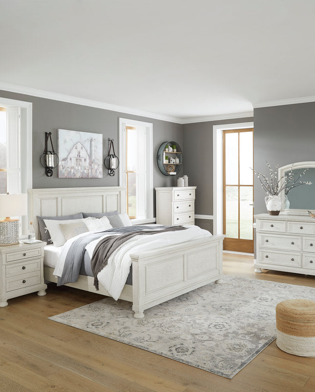 Ashley B742 - 5pc Bedroom Set, Queen &amp; King