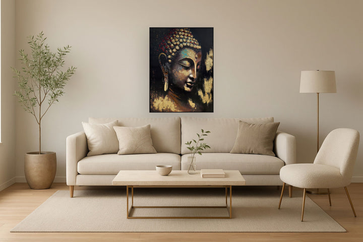 Buddha On Black - Black