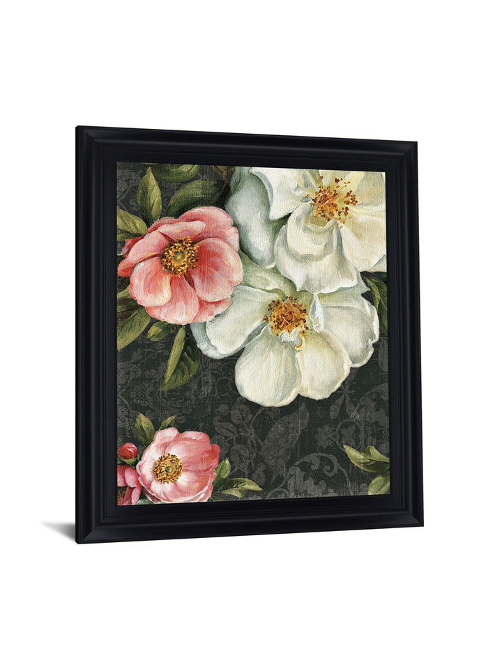 Blushing Petal Harmony - 28" x 34" Framed Wall Art