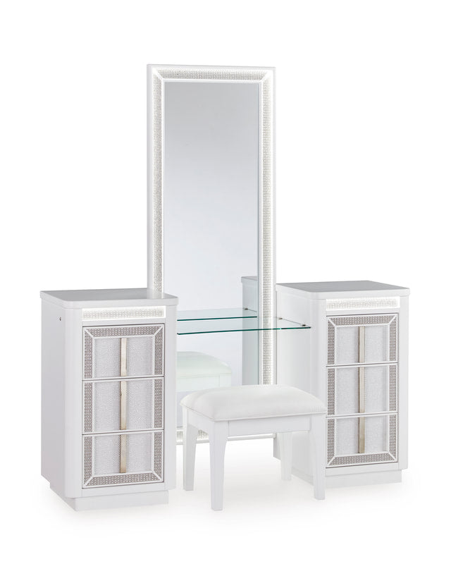 B822 - Vanity w/Stool (LED Lights) ON SALE