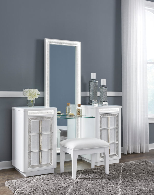 B822 - Vanity w/Stool (LED Lights) ON SALE