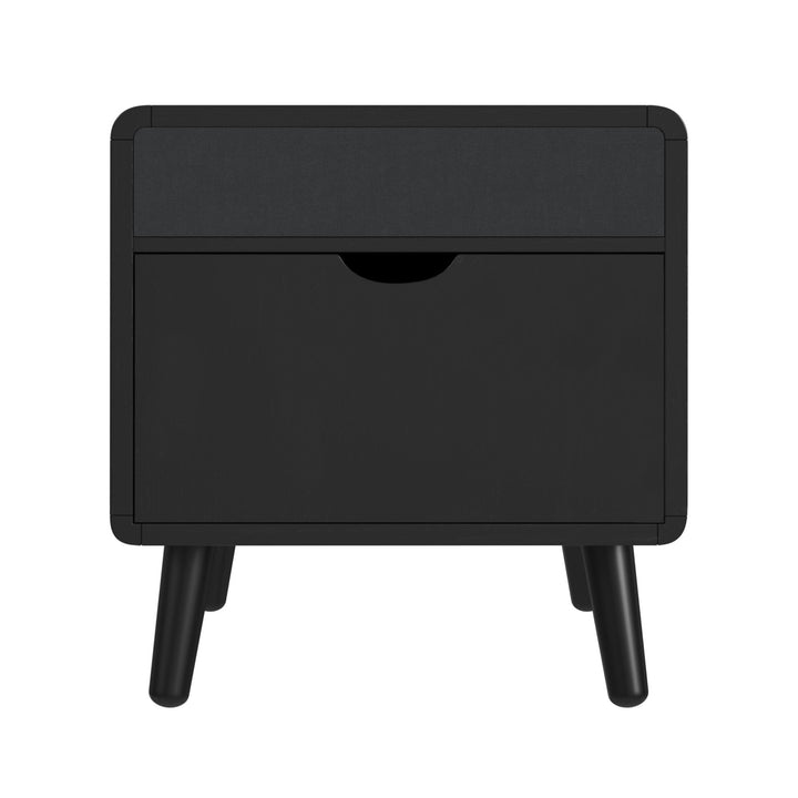 Halo - Square Smart End Table - Black