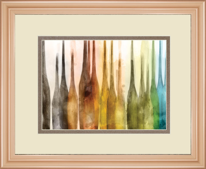 In Milan By Christine Soccio - Framed Print Wall Art - Bronze