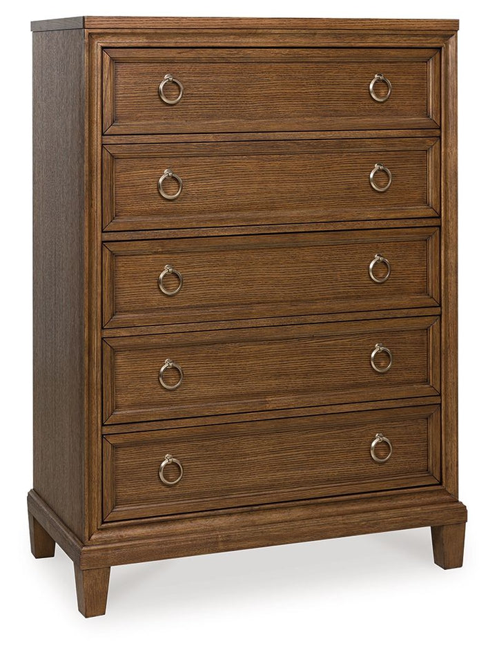 Jorlaina - Five Drawer Chest - Brown