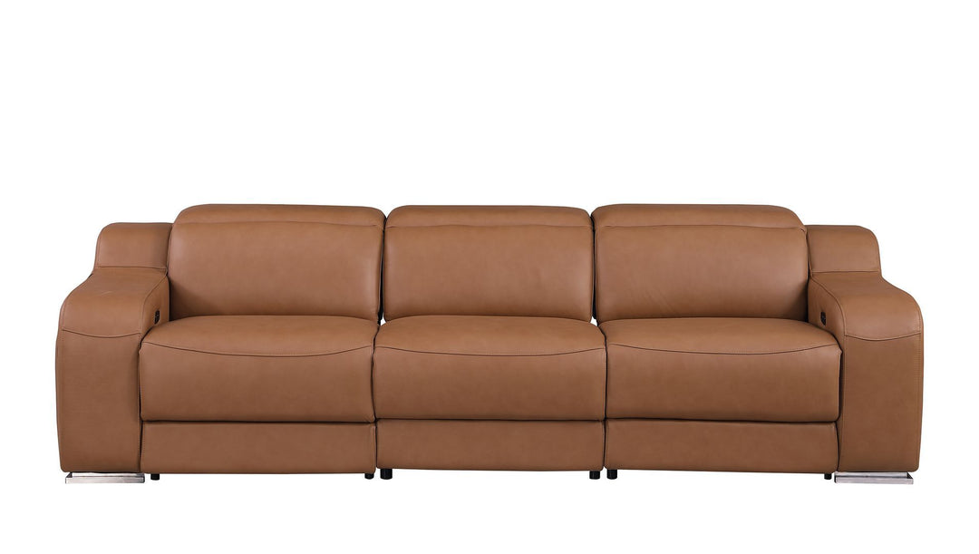 1116 - 3-Piece Modular Power Reclining Sofa In With 2 Power Recliners &amp; Power Headrests