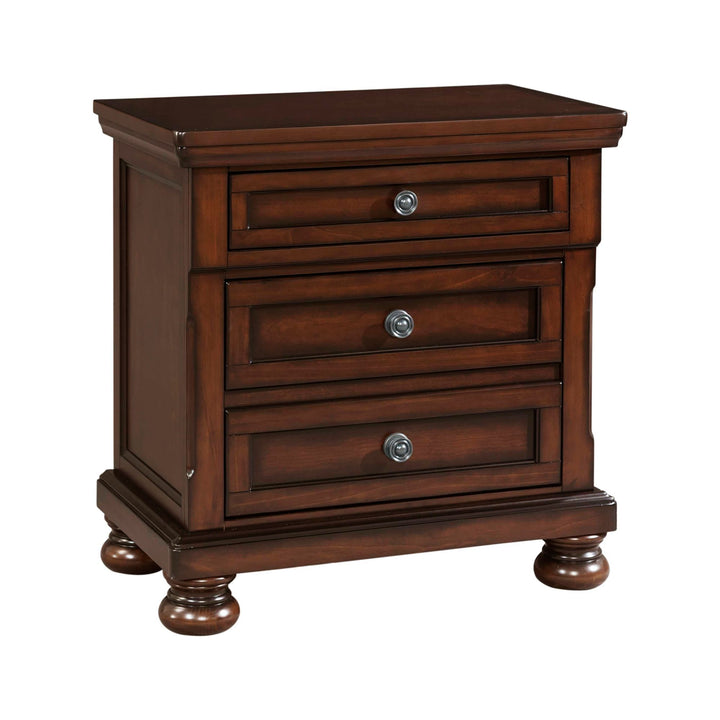 Kingston - Nightstand With Power - Walnut