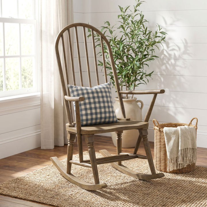 Heritage &amp; Home - Rocking Chair - Oak Brown