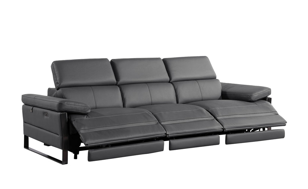 1246 - Modular Power Triple Reclining Sofa, Loveseat, And Chair Set With Power Headrests