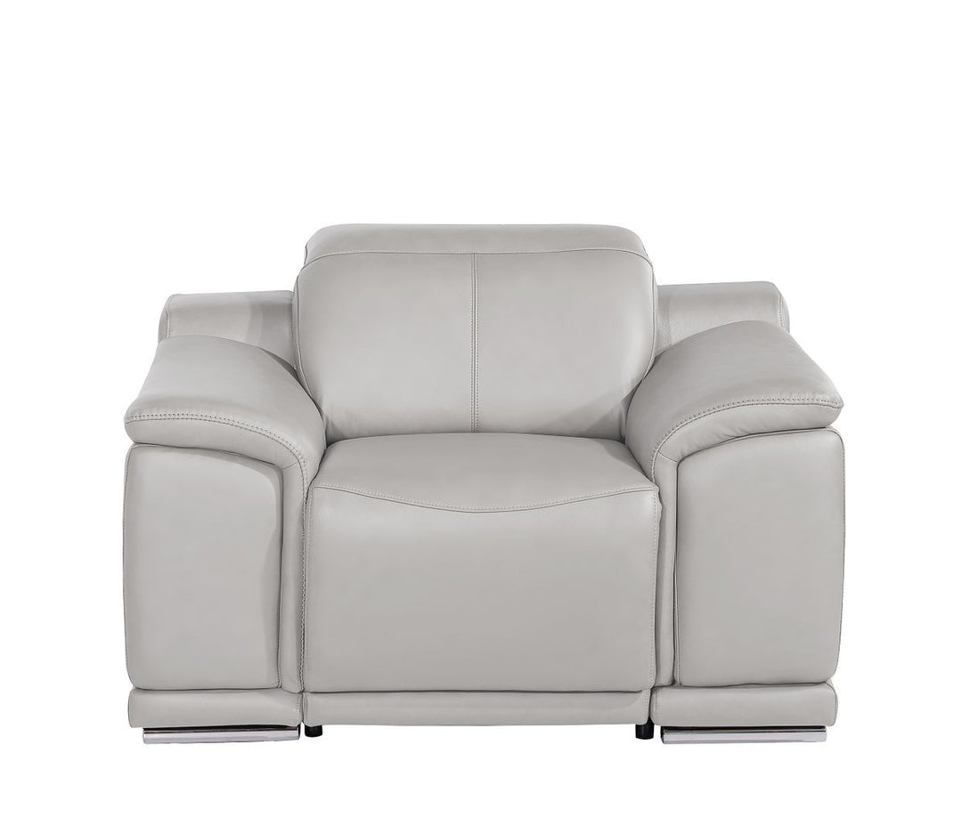 2679 - Power Reclining Chair With Power Headrest In Genuine Leather