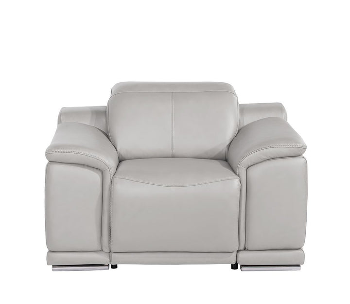 2679 - Power Reclining Chair With Power Headrest In Genuine Leather