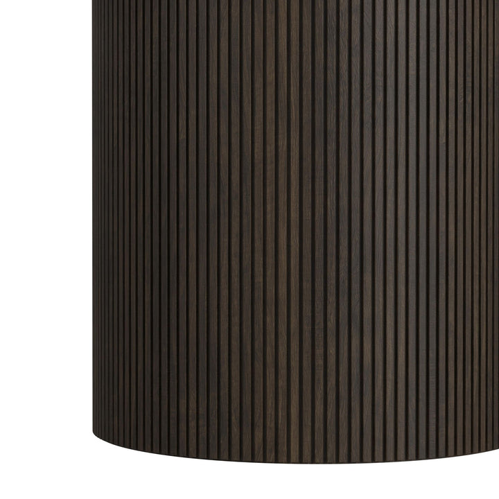 Sylvie - Round Dining Table With Faux Marble Top