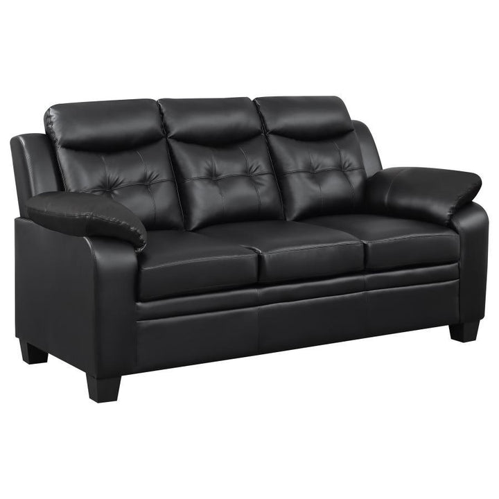 Finley - Upholstered Padded Arm Tufted Sofa Set