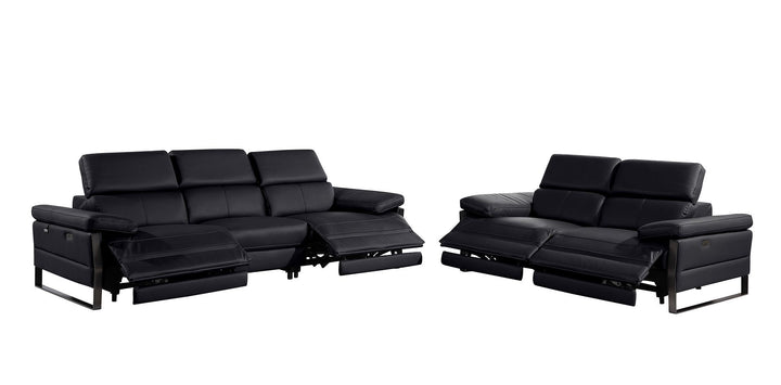 1246 - Modular Power Dual Reclining Sofa And Loveseat Set With Power Headrests