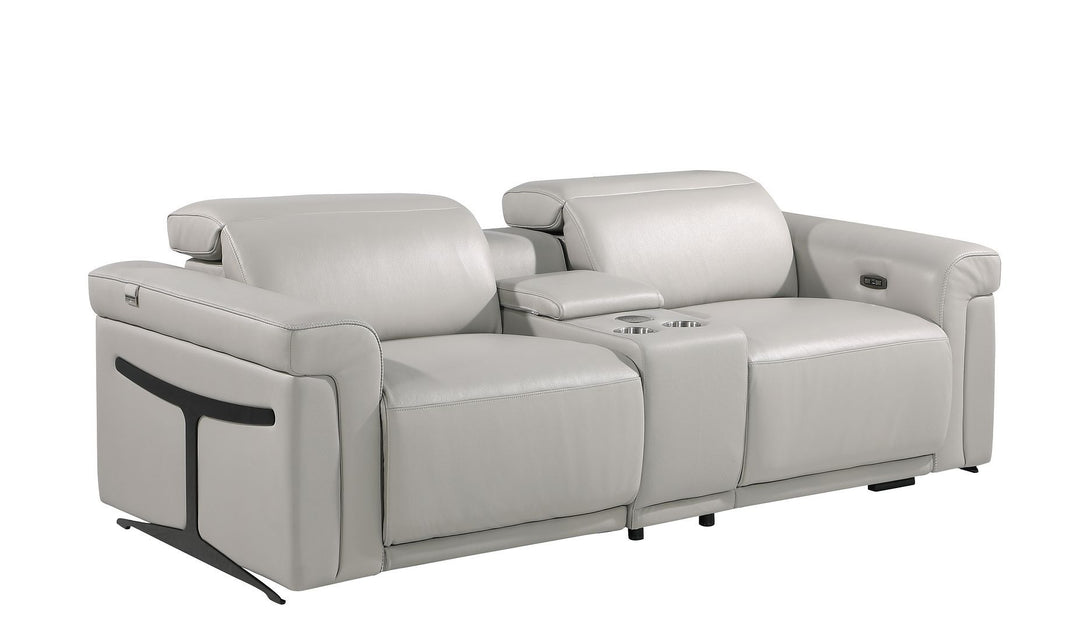 1126 - 3-Piece Modular Power Reclining Loveseat In With 2 Power Recliners &amp; Power Headrests
