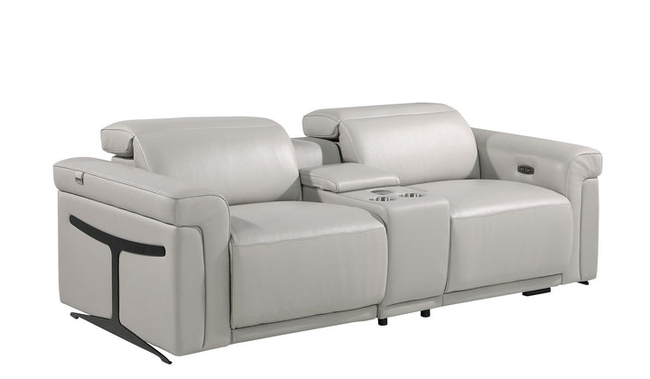 1126 - 3-Piece Modular Power Reclining Loveseat In With 2 Power Recliners &amp; Power Headrests