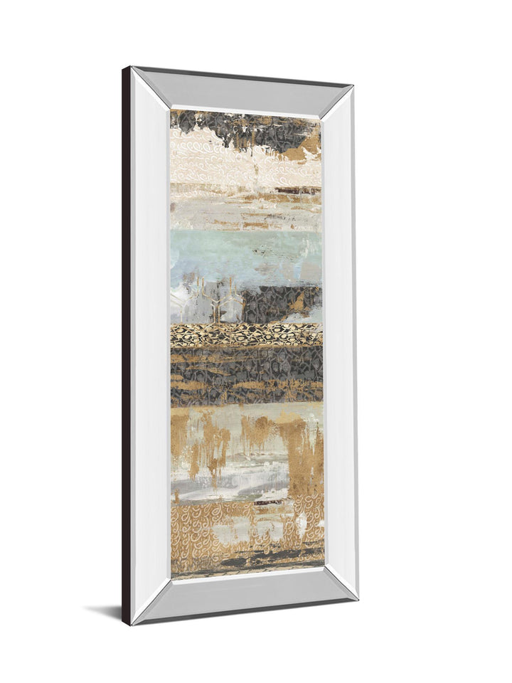 Bare III By Tom Reeves - Mirrored Frame Wall Art - Light Brown