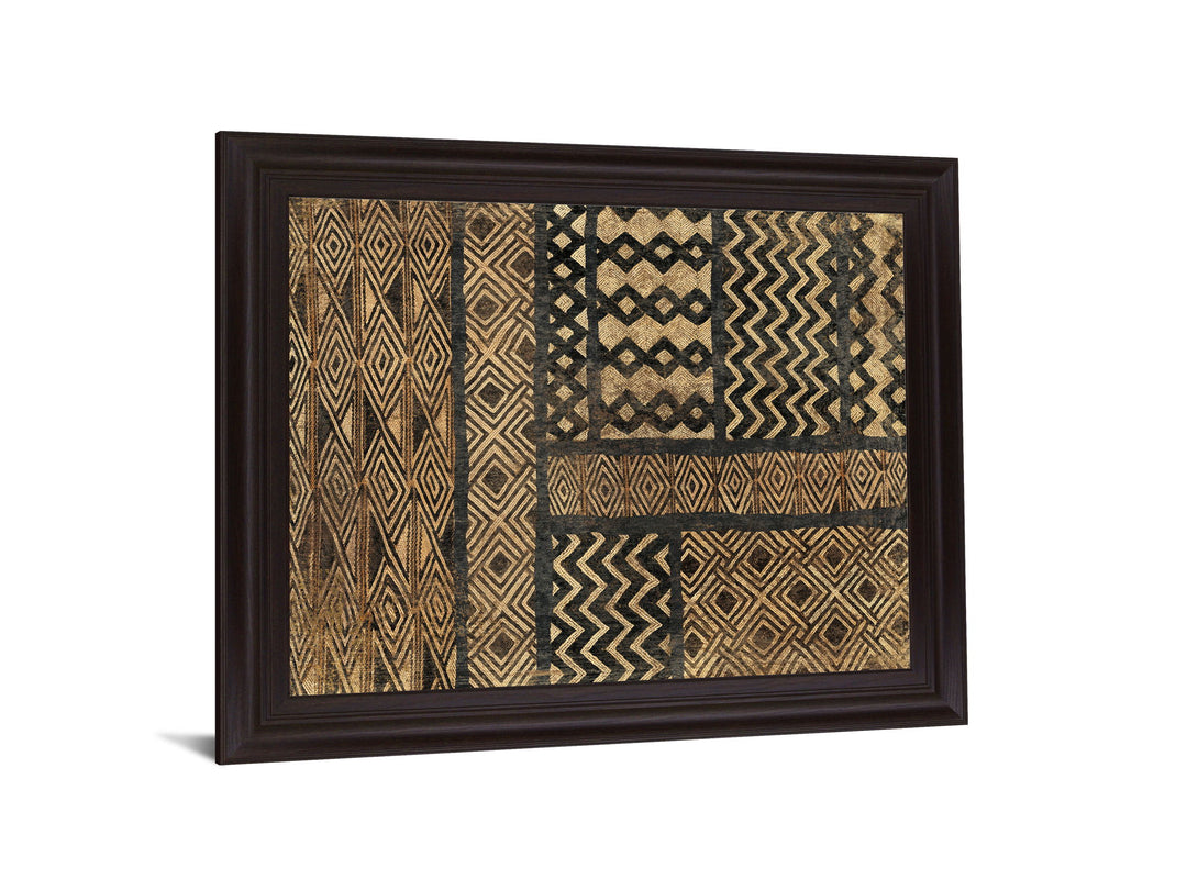 Geometric Fusion - 28" x 34" Framed Wall Art