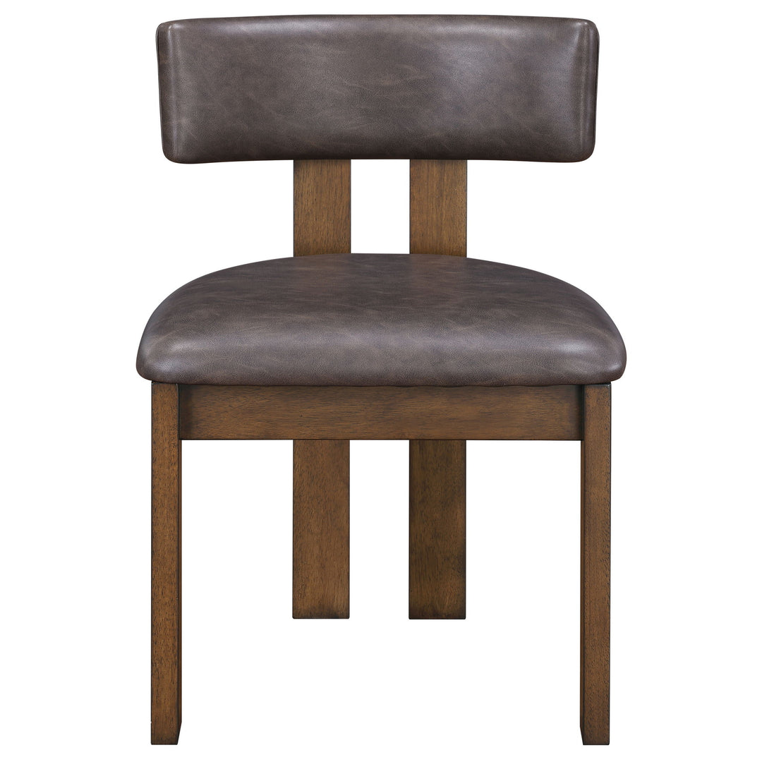 Cambridge - 5 Piece Dining Room Set (Table, 4 Chairs) - Dark Brown