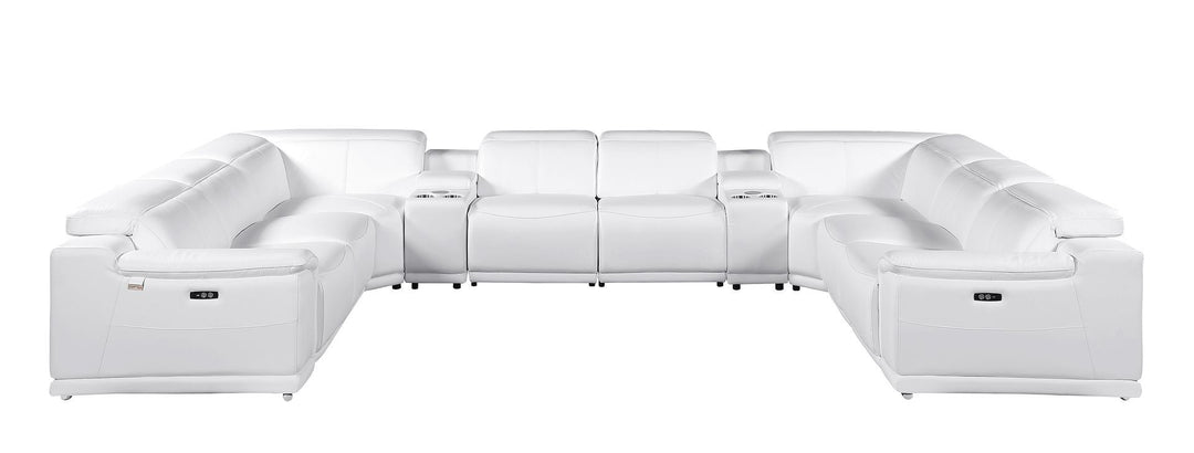 9762 - 10-Piece U-Shaped Sectional Sofa With 4 Power Recliners