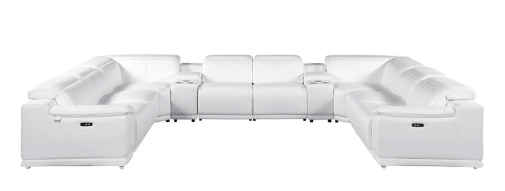 9762 - 10-Piece U-Shaped Sectional Sofa With 4 Power Recliners