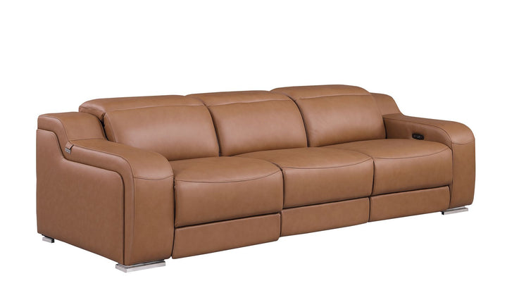 1116 - 3-Piece Modular Power Reclining Sofa In With 2 Power Recliners &amp; Power Headrests