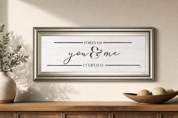 18x42 You &amp; Me By Jaxn339B - White