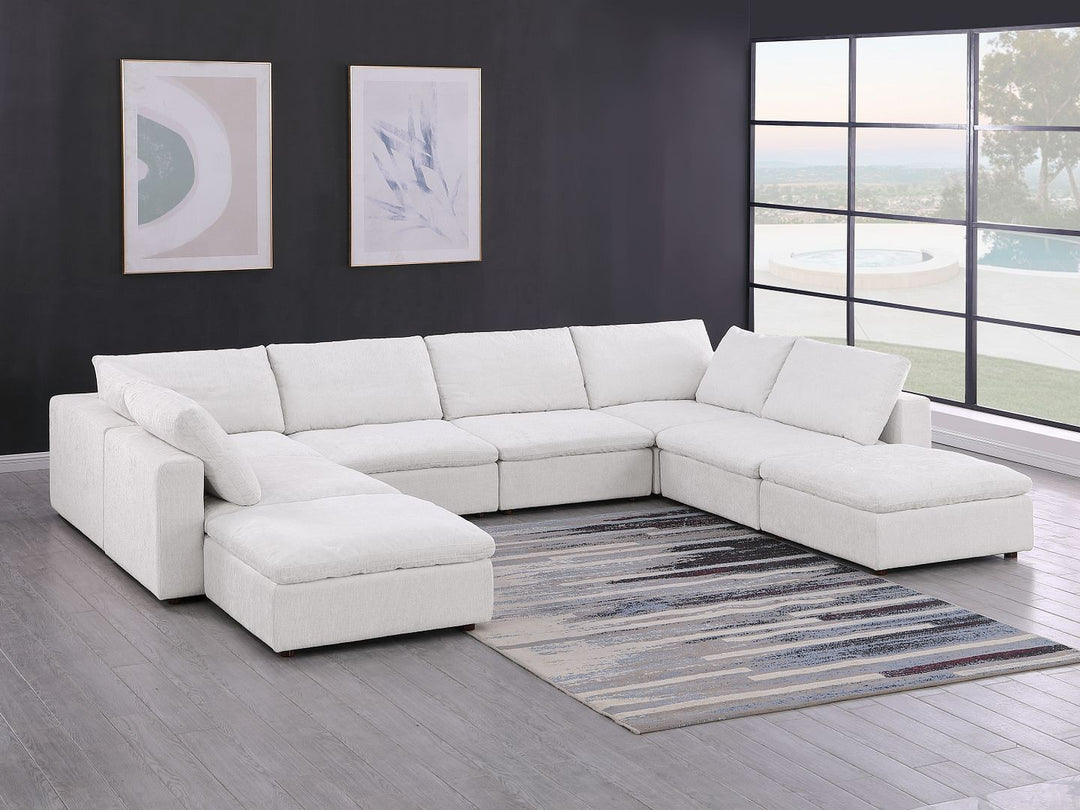 1100 - Top-Grain Italian Leather 8-Piece Sectional With Chaise
