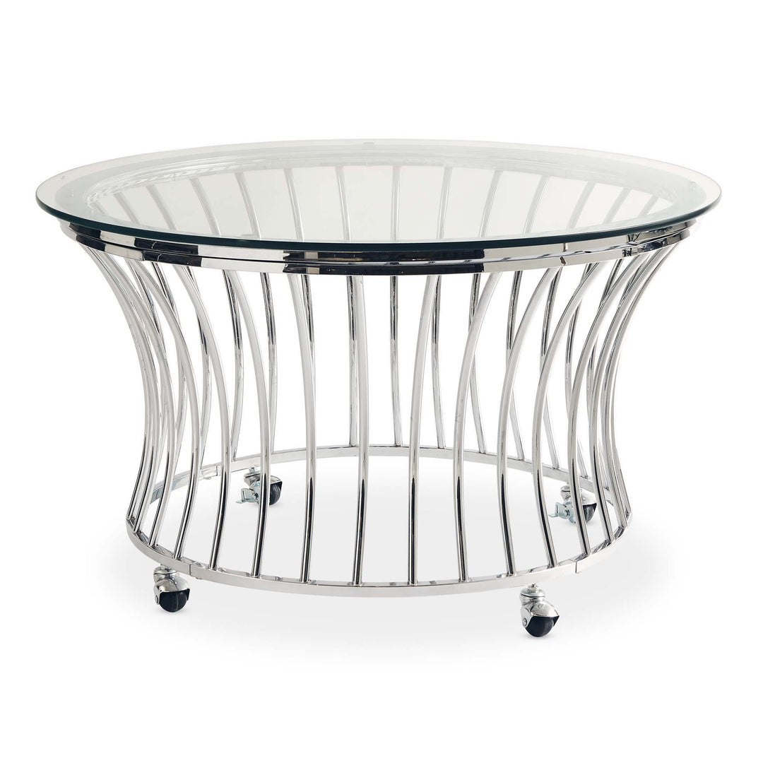 Emma - Coffee Table - Chrome