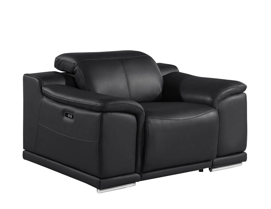 2679 - Power Reclining Chair With Power Headrest In Genuine Leather